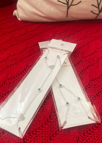 Renkli Zincir Detaylı Kadın El Zinciri 2 adet - Görsel 5