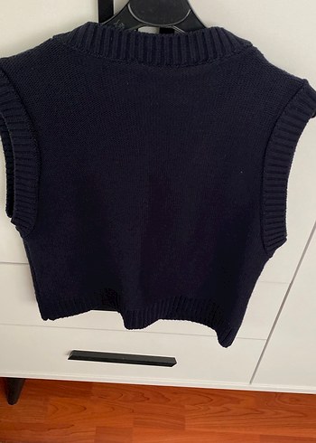 Nakışlı Örgü Kadın Süveter - Görsel 6