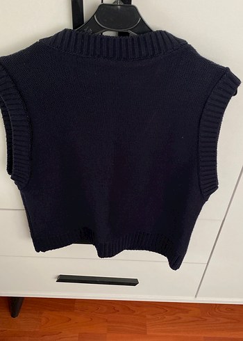 Nakışlı Örgü Kadın Süveter - Görsel 7