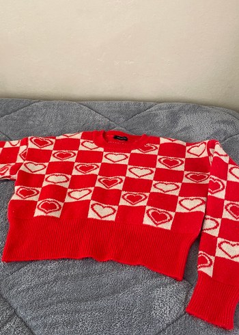 Kısa yumuşak dokulu uzun kollu kazak - Görsel 2