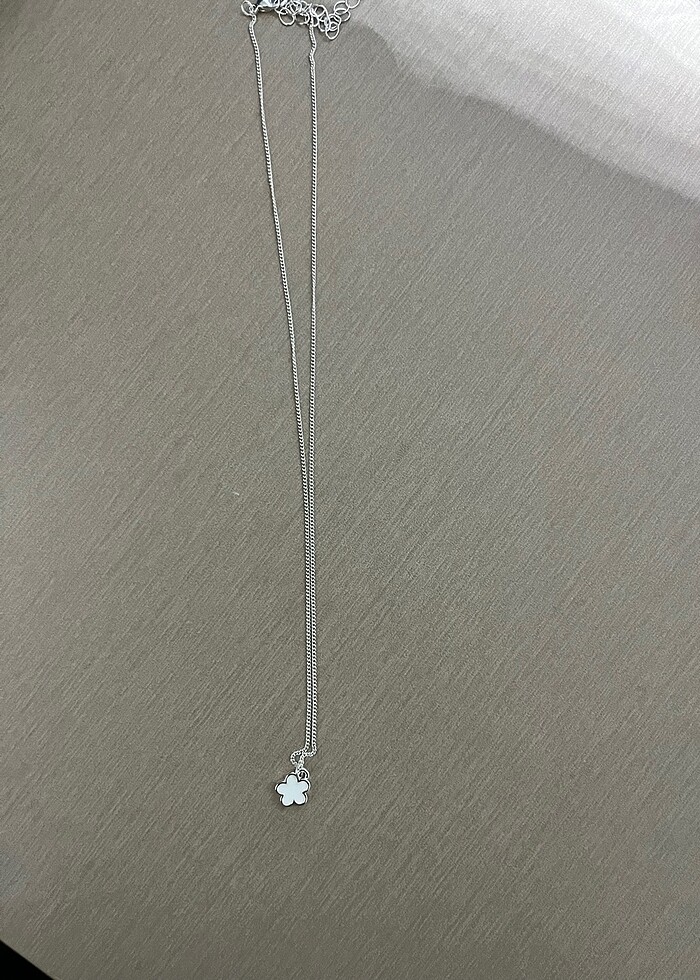 HM kolye beyaz - Görsel 3