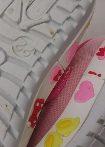 Kız Çocuk Pembe Bantlı Sneaker - Görsel 5