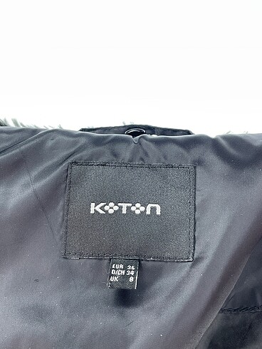 36 Beden siyah Renk Koton Mont %70 İndirimli.
