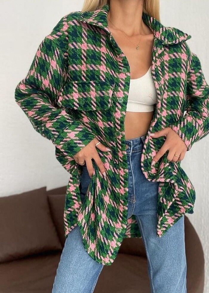 SIFIR ETİKETLİ ODUN GÖMLEĞİ - Görsel 2