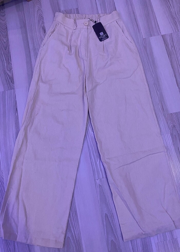 YÜKSEK BEL PALAZZO PANTOLON - Görsel 2