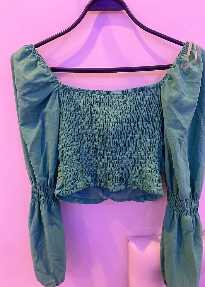 ETİKETLİ YEŞİL ŞIK BÜSTİYER - Görsel 3