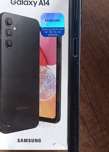 Samsung a14 64 gb (yurtiçi) 09.01.2024 tarihinde alinma
