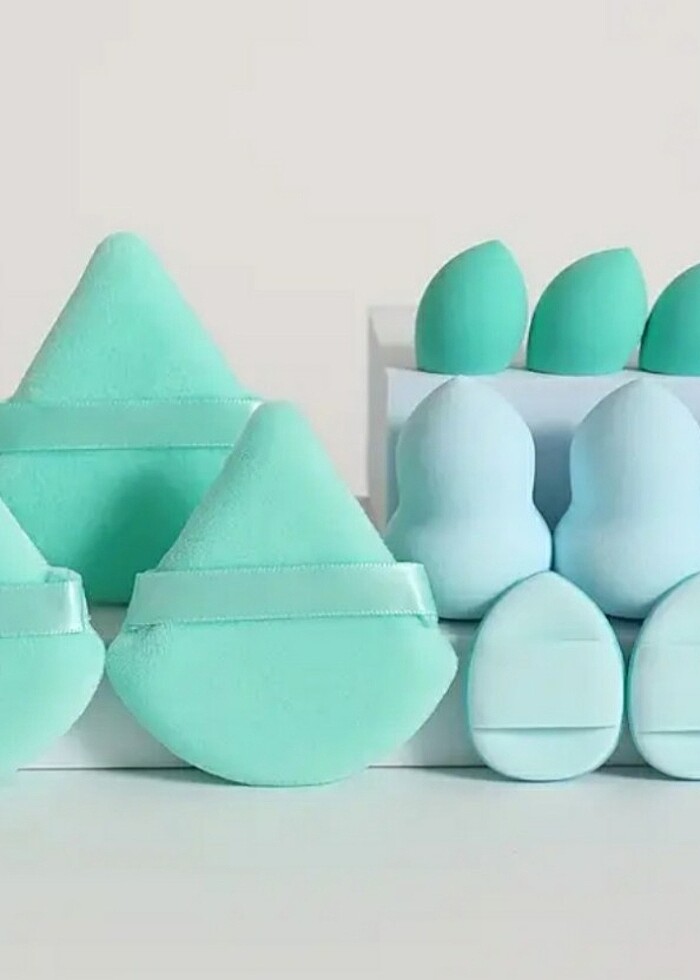 12 Parça Makyaj Süngeri  - Görsel 2