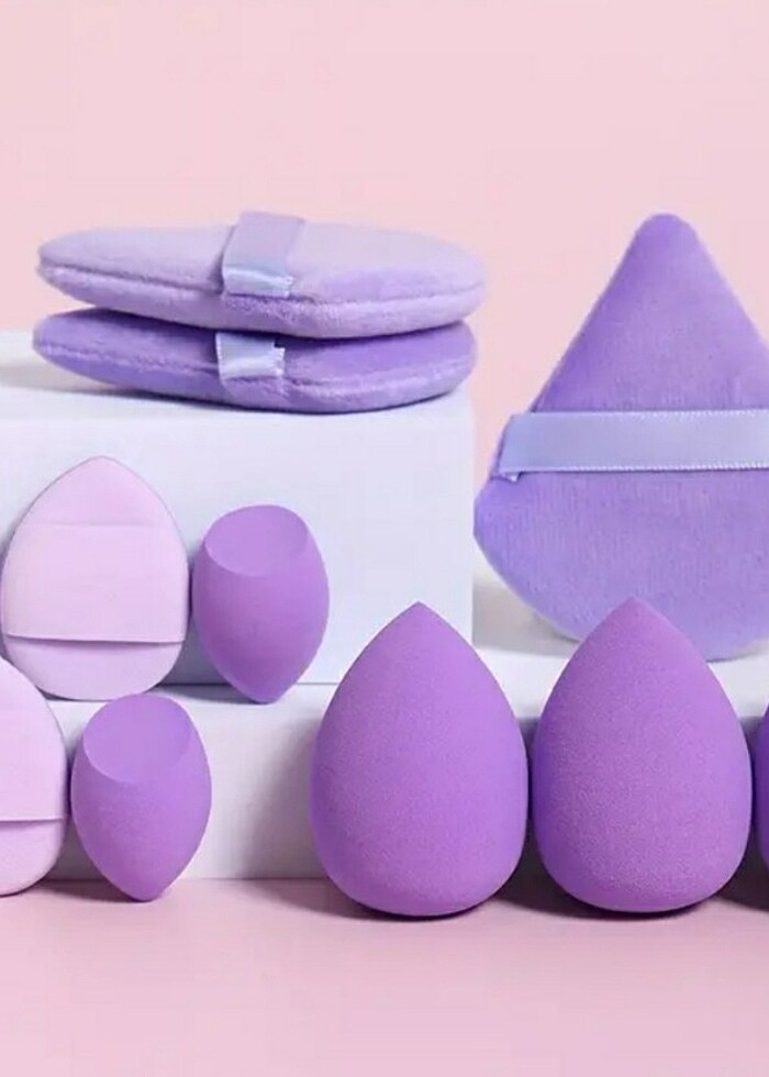 12 Parça Makyaj Süngeri  - Görsel 4