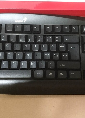 F klavye USB kablolu Sıfır kutusunda - Görsel 2