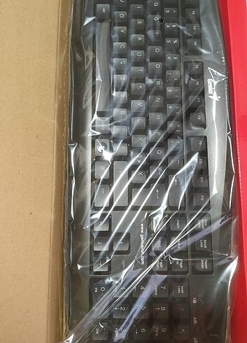 F klavye USB kablolu Sıfır kutusunda - Görsel 3