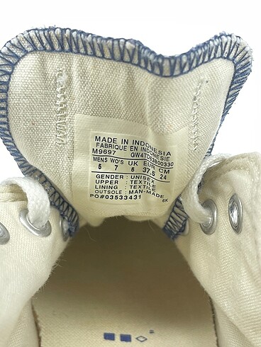 37,5 Beden mavi Renk Converse Spor Ayakkabı %70 İndirimli.