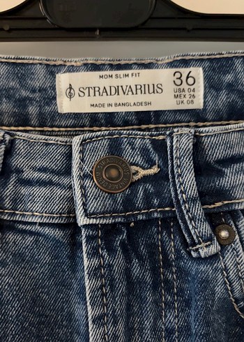 Stradivarius Mavi Jean - Görsel 4