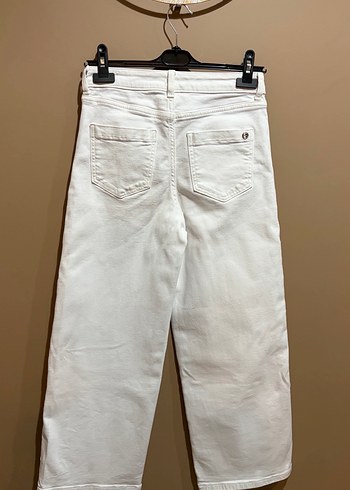 ZARA Beyaz Jean - Görsel 3