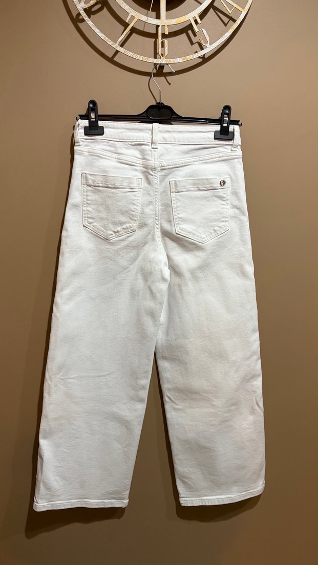 ZARA Beyaz Jean - Görsel 3