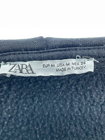 m Beden siyah Renk Zara Sweatshirt %70 İndirimli.