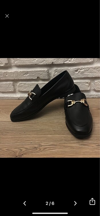 37 Beden Zara oxford ayakkabıın