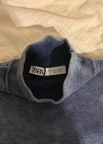 Yüksek Yakalı Kadın Triko Kazak - Görsel 3