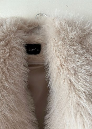 Bej Kadın Kürk - Görsel 2