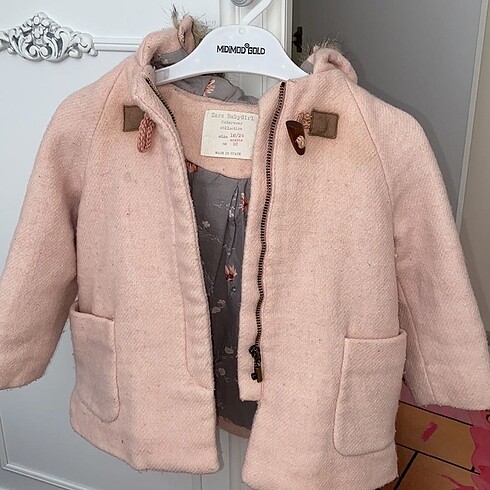 Zara baby kaşe kaban