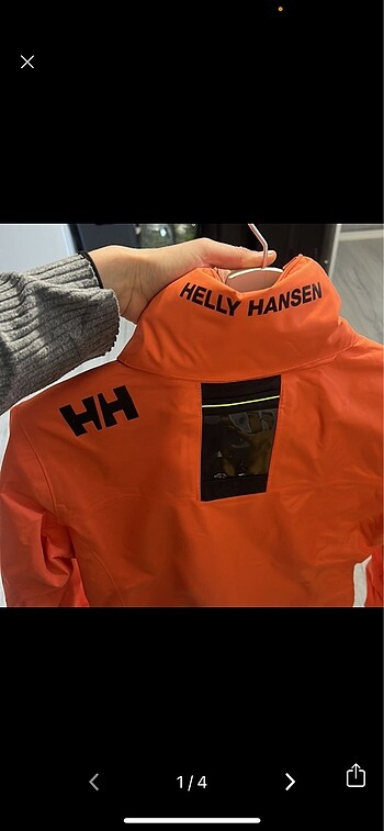 xs Beden turuncu Renk Helly hansen