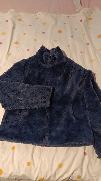 Peluş mont 