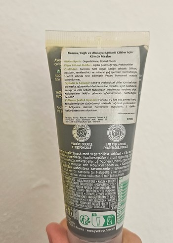 Yves Rocher Organik Nane Özlü Arındırıcı Kil Maskesi - Görsel 2