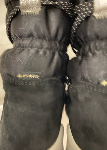 Sokak Stili çocuk Siyah Kürklü Dolgu Topuk Bot - Görsel 4