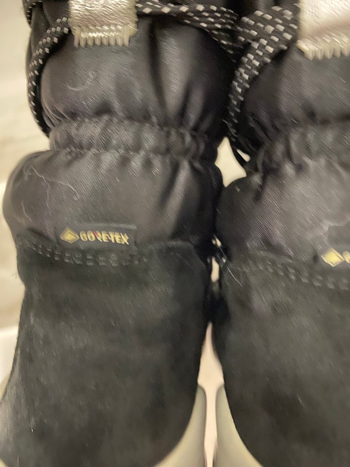 Sokak Stili çocuk Siyah Kürklü Dolgu Topuk Bot - Görsel 4