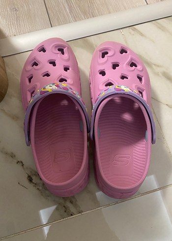 Kız Çocuk Pembe Skechers  Terlik - Görsel 3