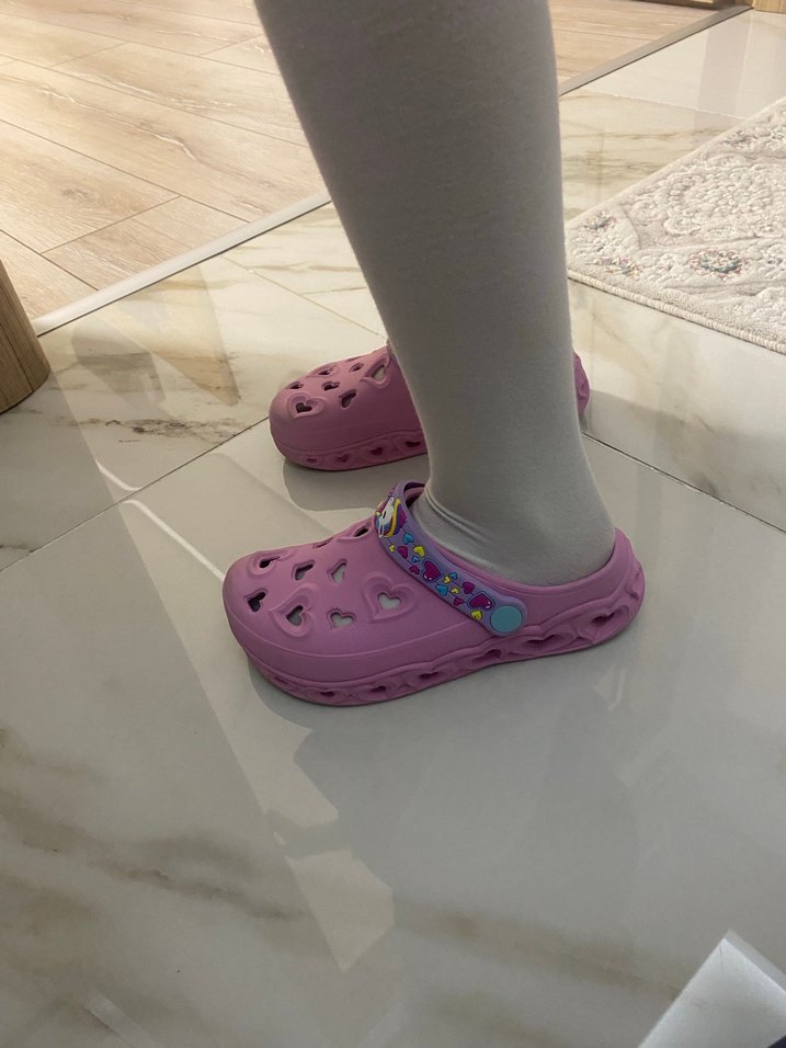 Kız Çocuk Pembe Skechers  Terlik - Görsel 4