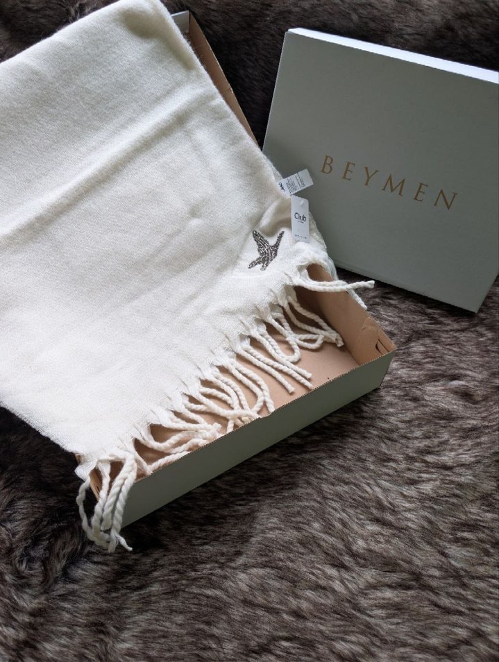 Beymen Bej Örgü Kadın Şal - Görsel 2