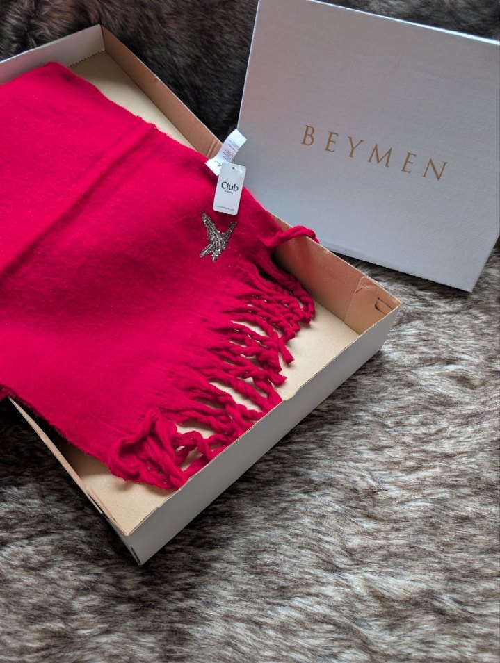 Beymen Bej Örgü Kadın Şal - Görsel 4