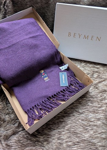 ralp laurenKırmızı Erkek Midi Boy Atkı - Görsel 5