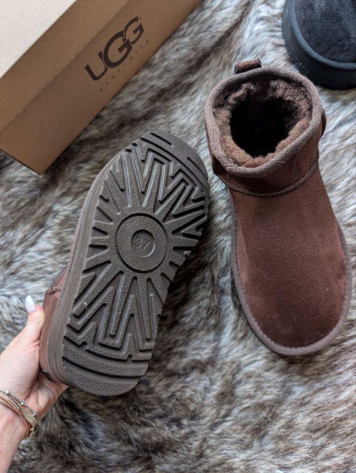 Kahverengi Kürklü Kadın Süet Dolgu Topuk Bot - Görsel 2