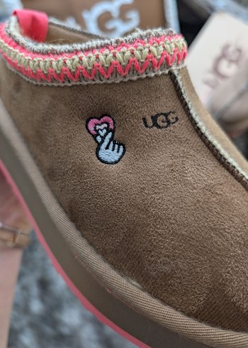 yeni Kürklü Kadın Kahverengi Dolgu Topuk  ugg bot - Görsel 5