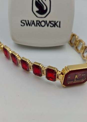 Swarovski Kırmızı Kadın Kol Saati - Görsel 4
