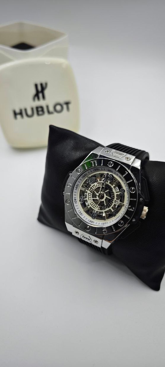HUBLOT Modern Klasik Erkek Kol Saati Siyah - Görsel 2