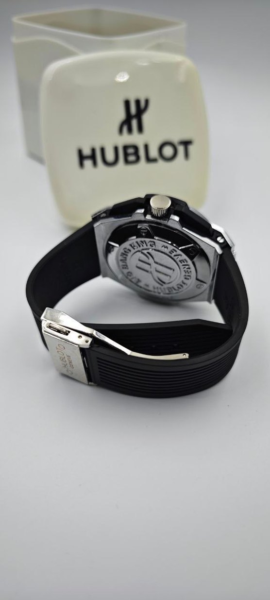 HUBLOT Modern Klasik Erkek Kol Saati Siyah - Görsel 3
