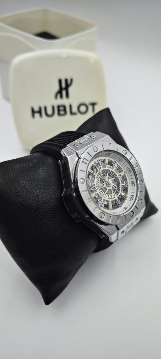 HUBLOT Modern Klasik Erkek Kol Saati Siyah - Görsel 4