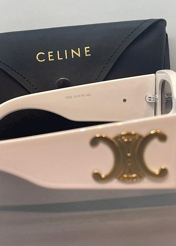 Beden beyaz Renk Celine Beyaz Kadın Güneş Gözlüğü