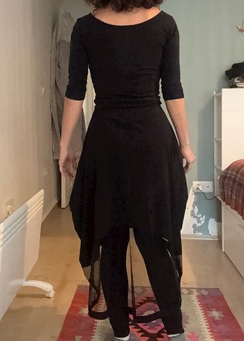 Polo Garage Özel Tasarım Taytlı Tüllü Etek - Görsel 4