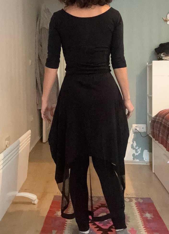 Polo Garage Özel Tasarım Taytlı Tüllü Etek - Görsel 4