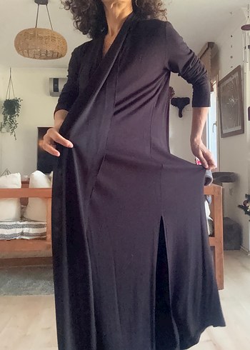 Polo Garage Kadın Uzun Siyah Tunik - Görsel 6