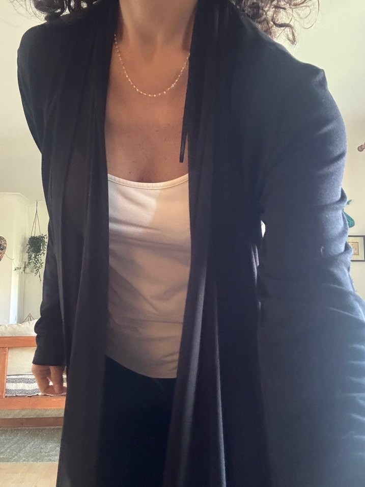 Polo Garage Kadın Uzun Siyah Tunik - Görsel 4