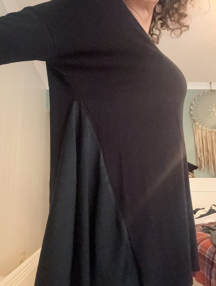 Polo Garage Siyah Salaş Midi Triko - Görsel 4