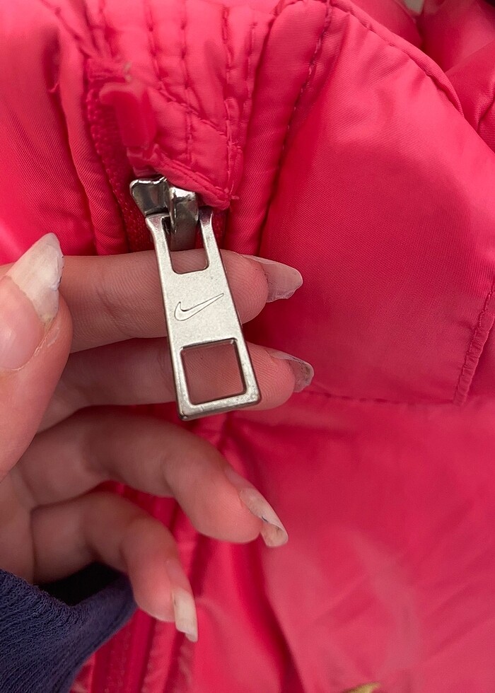 Nike pembe kadın mont - Görsel 3