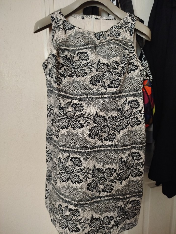 Gri Dantel Desenli Straplez Hamile Tunik - Görsel 2