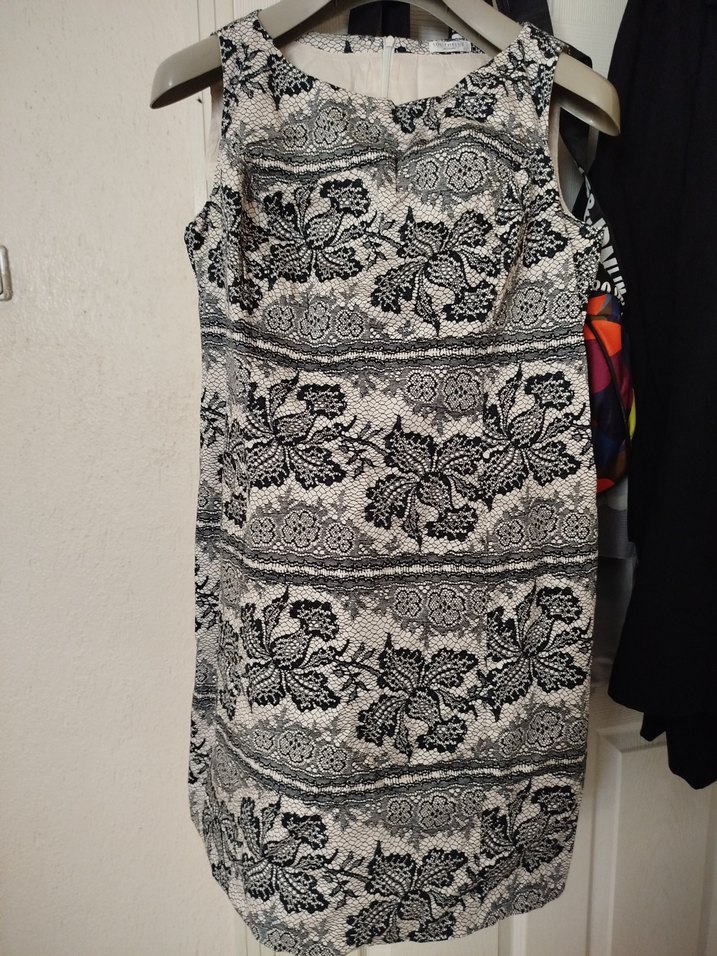 Gri Dantel Desenli Straplez Hamile Tunik - Görsel 3