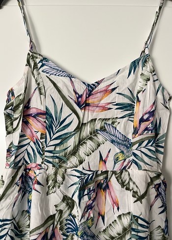 36 Beden H&M - Renkli, Desenli Elbise